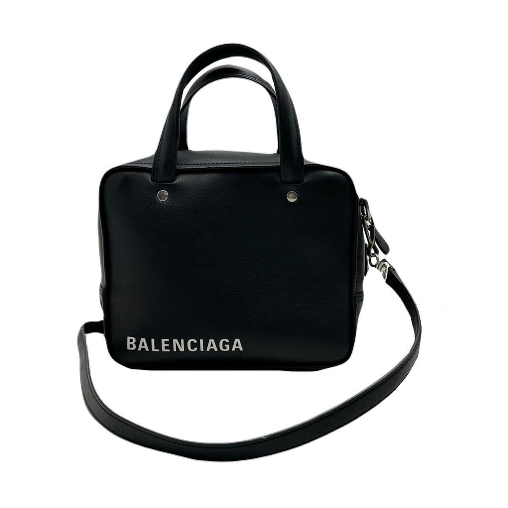 Balenciaga Bag Triangle Square Xs Leather Black